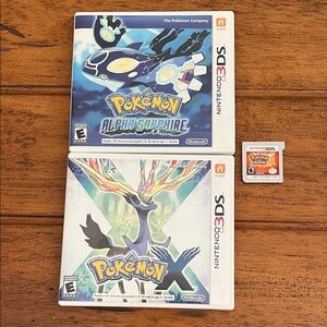 Nintendo 3DS Pokémon X, Sun and Alpha Sapphire